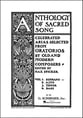 Anthology of Sacred Song Vocal Solo & Collections sheet music cover